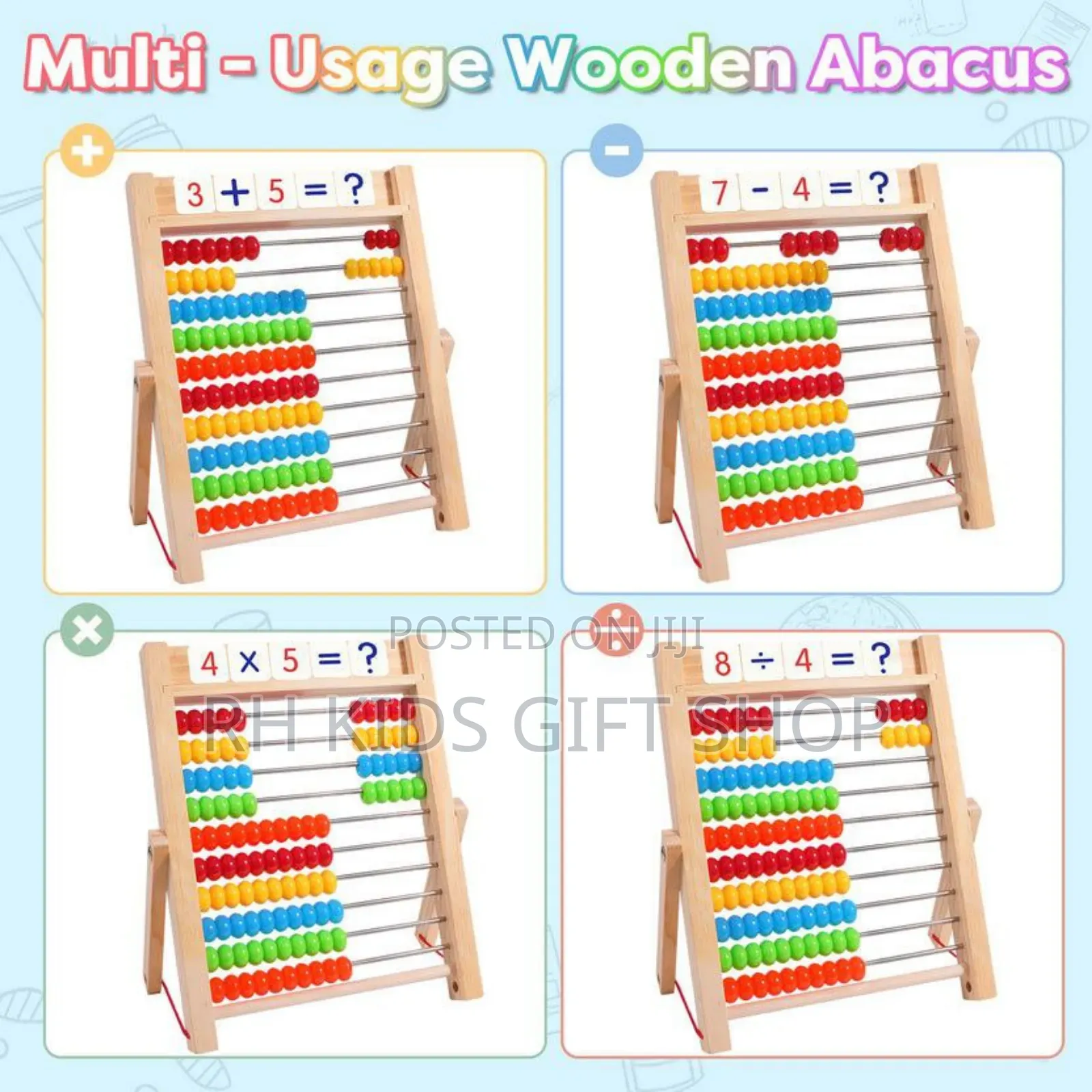 Abacus Wooden