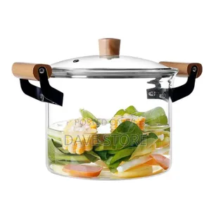 Heat Resistant Glass Pot