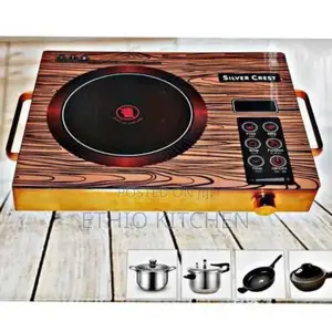Silver Crust Digital Touch Stove
