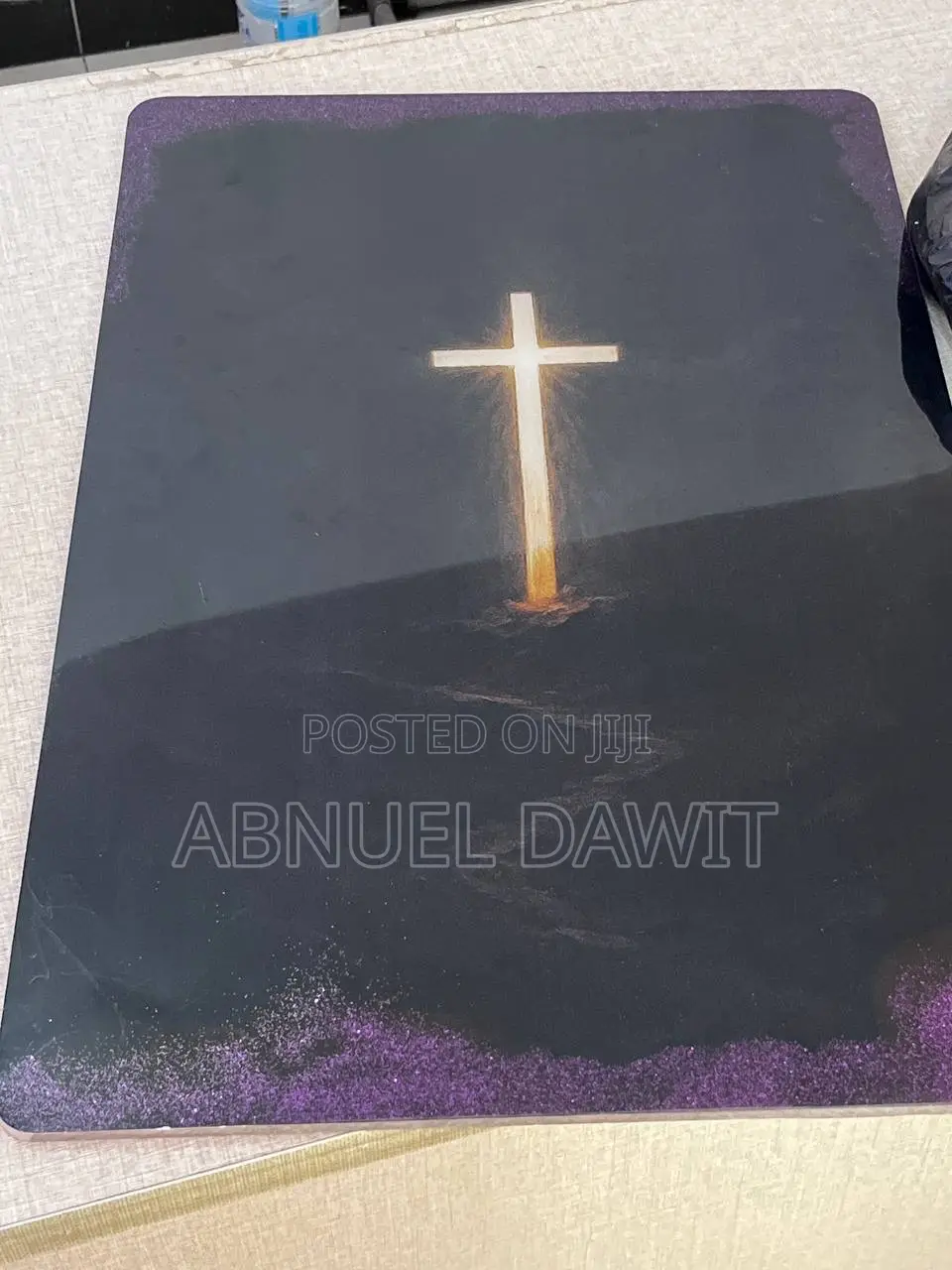 Cross Epoxy Art