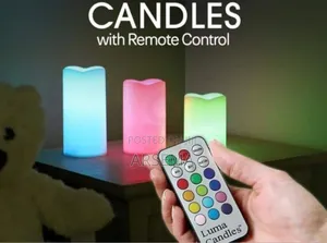 Color Changing Set of 3luma Candle