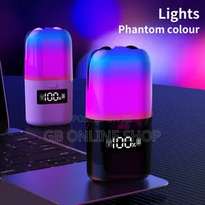 Calus Tf23 Wireless Earphones – 2 In 1 Rgb Lighting Speakers