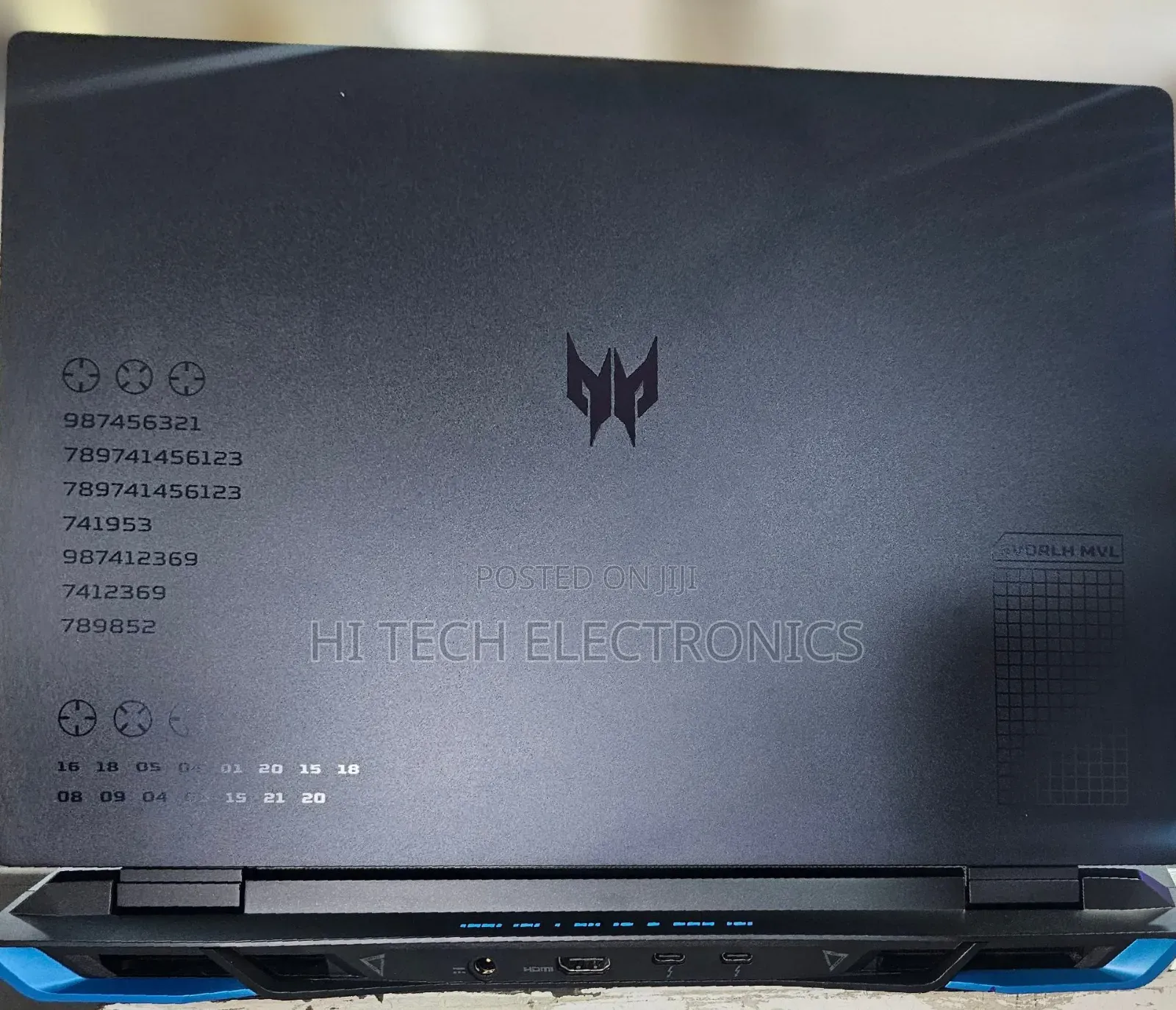 New Laptop Acer Predator Helios 300 16GB Intel Core I9 SSD 1T
