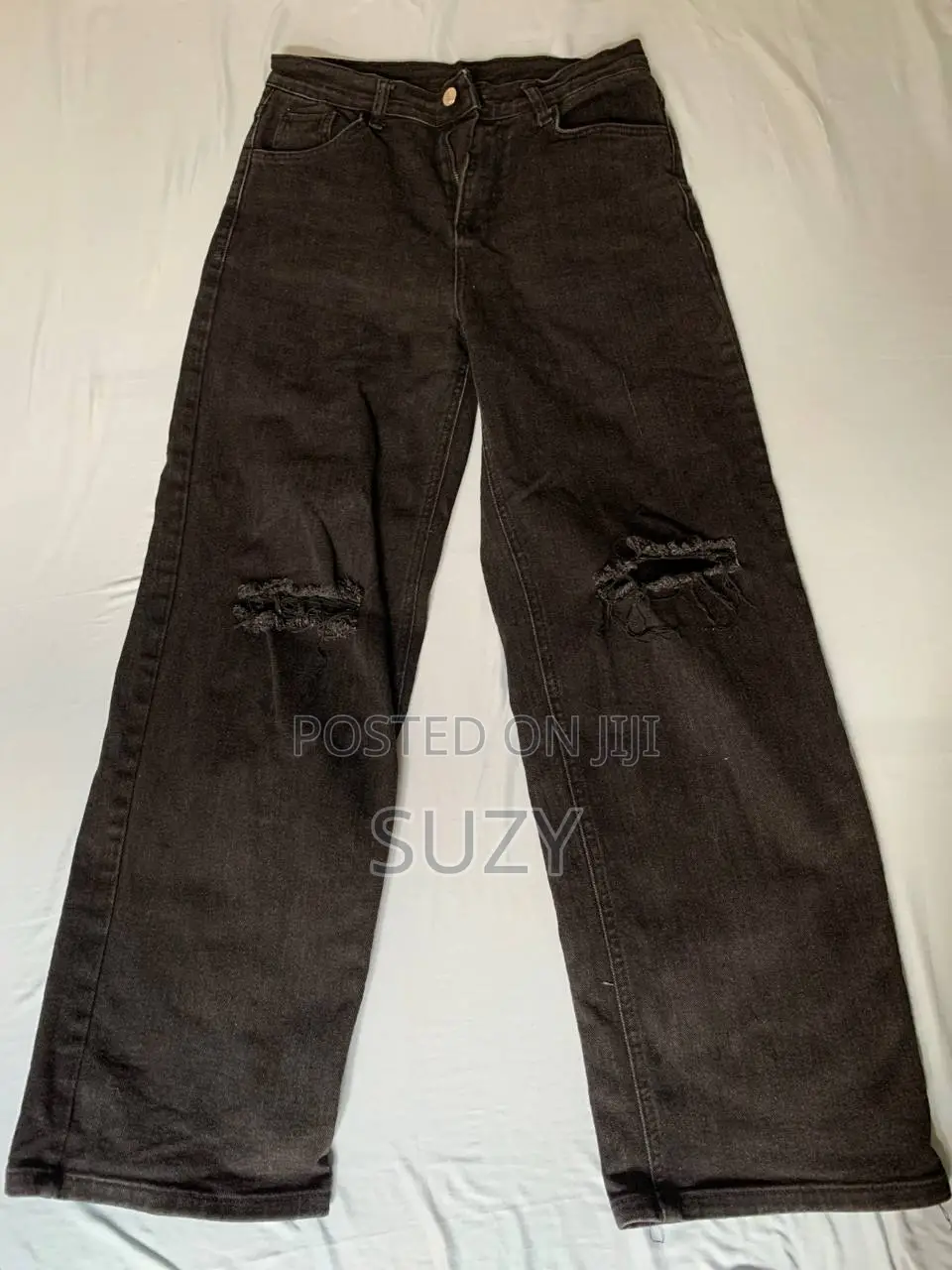 Thrift Black Jeans