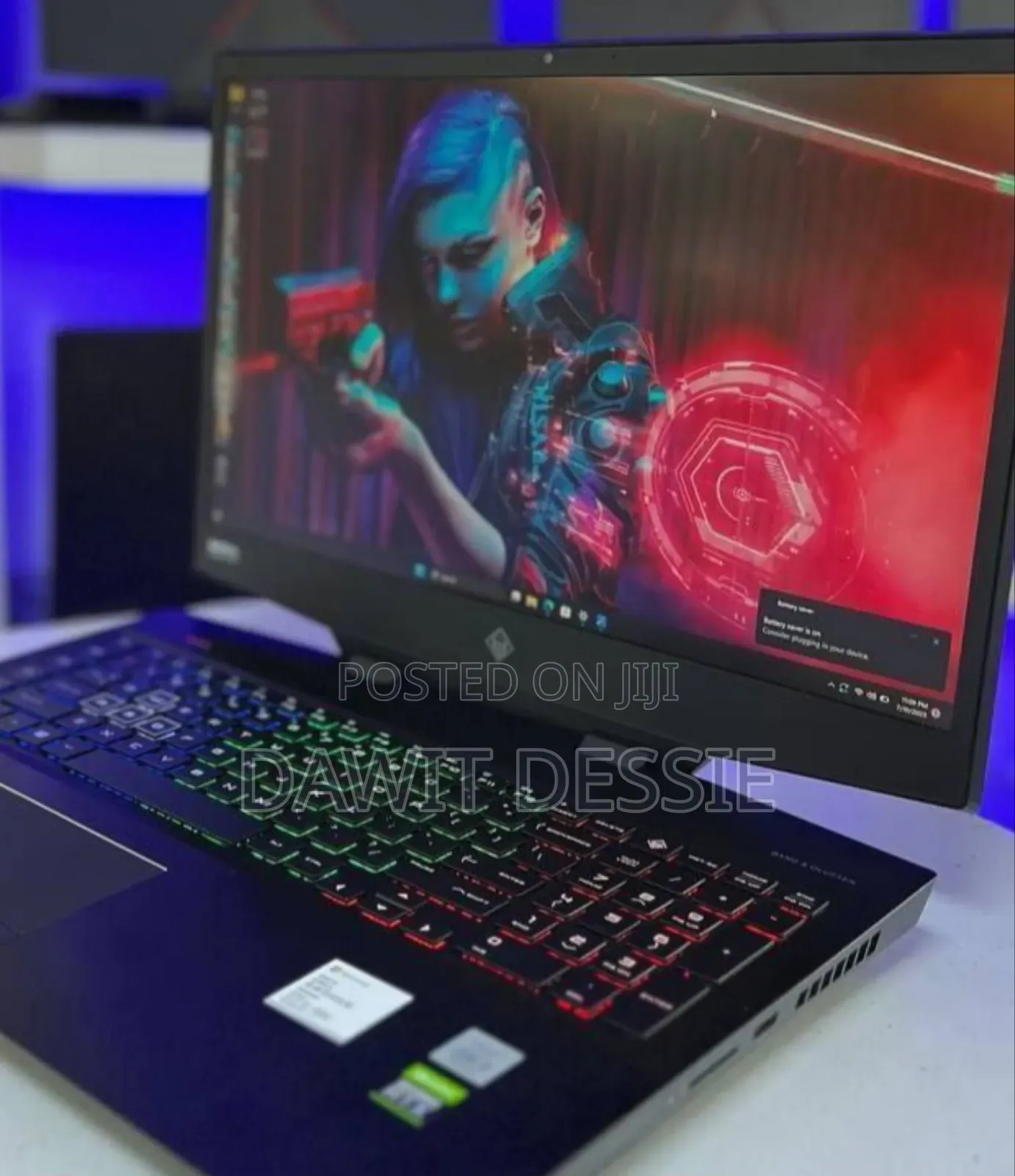 New Laptop HP Omen 15 16GB Intel Core I9 SSD 512GB