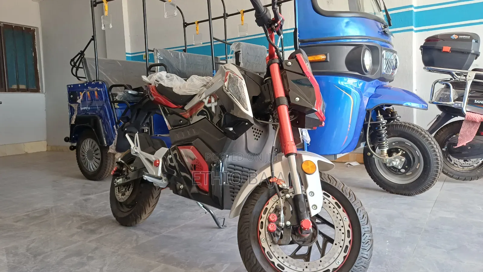 New Motorcycle 2024 Red