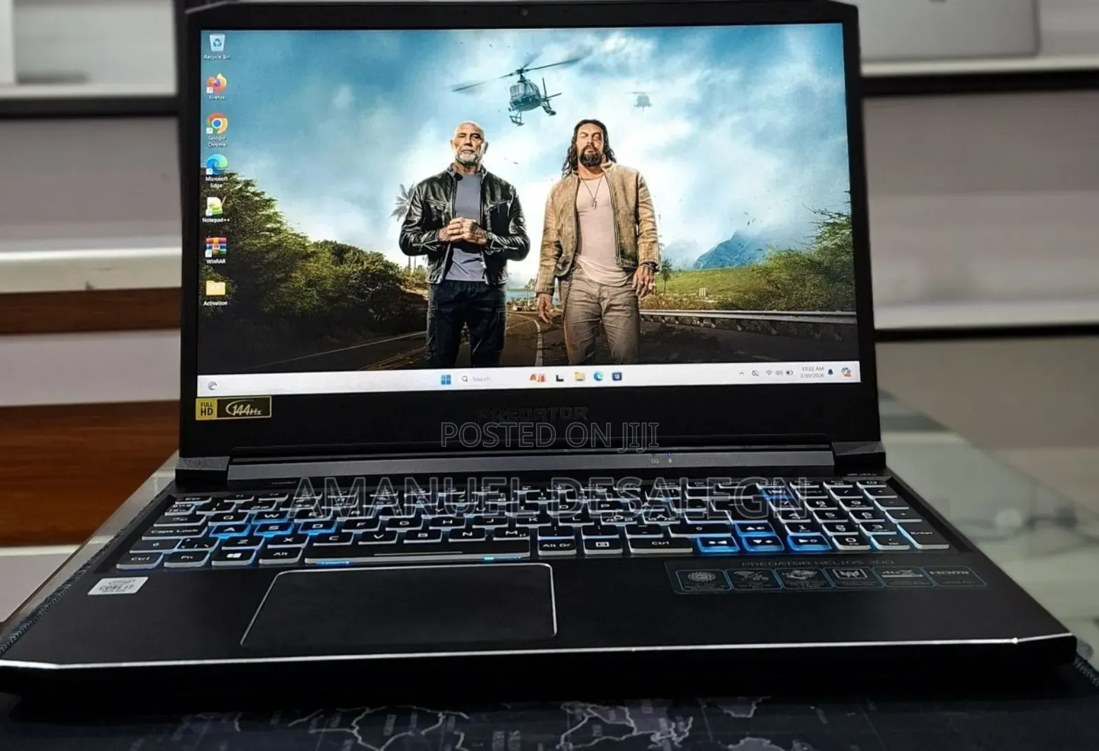 New Laptop Acer Predator Helios 300 16GB Intel Core I7 SSD 512GB