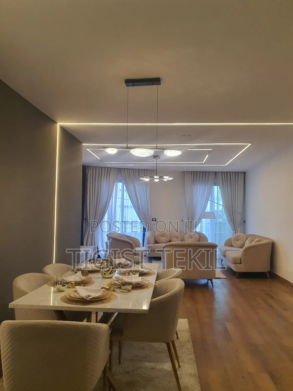 Furnished 3bdrm Apartment in Bole for sale