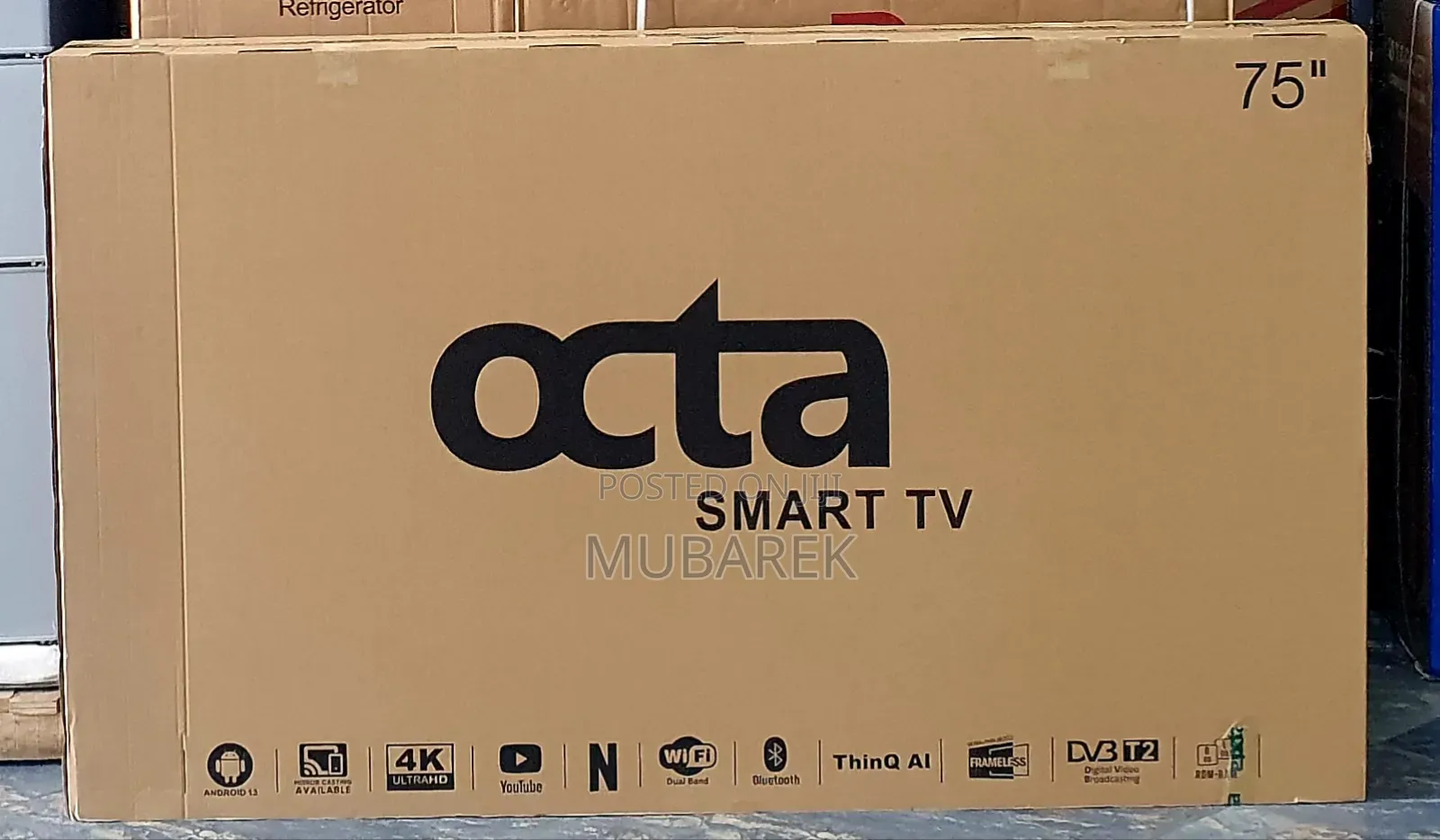 Octa 75inche Tv