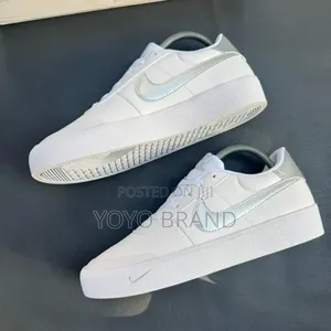 Nike Court Shot White/Silver Fashion Sneaker