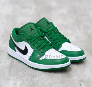 Air Jrdan Low Pin Green Fashion Sneaker