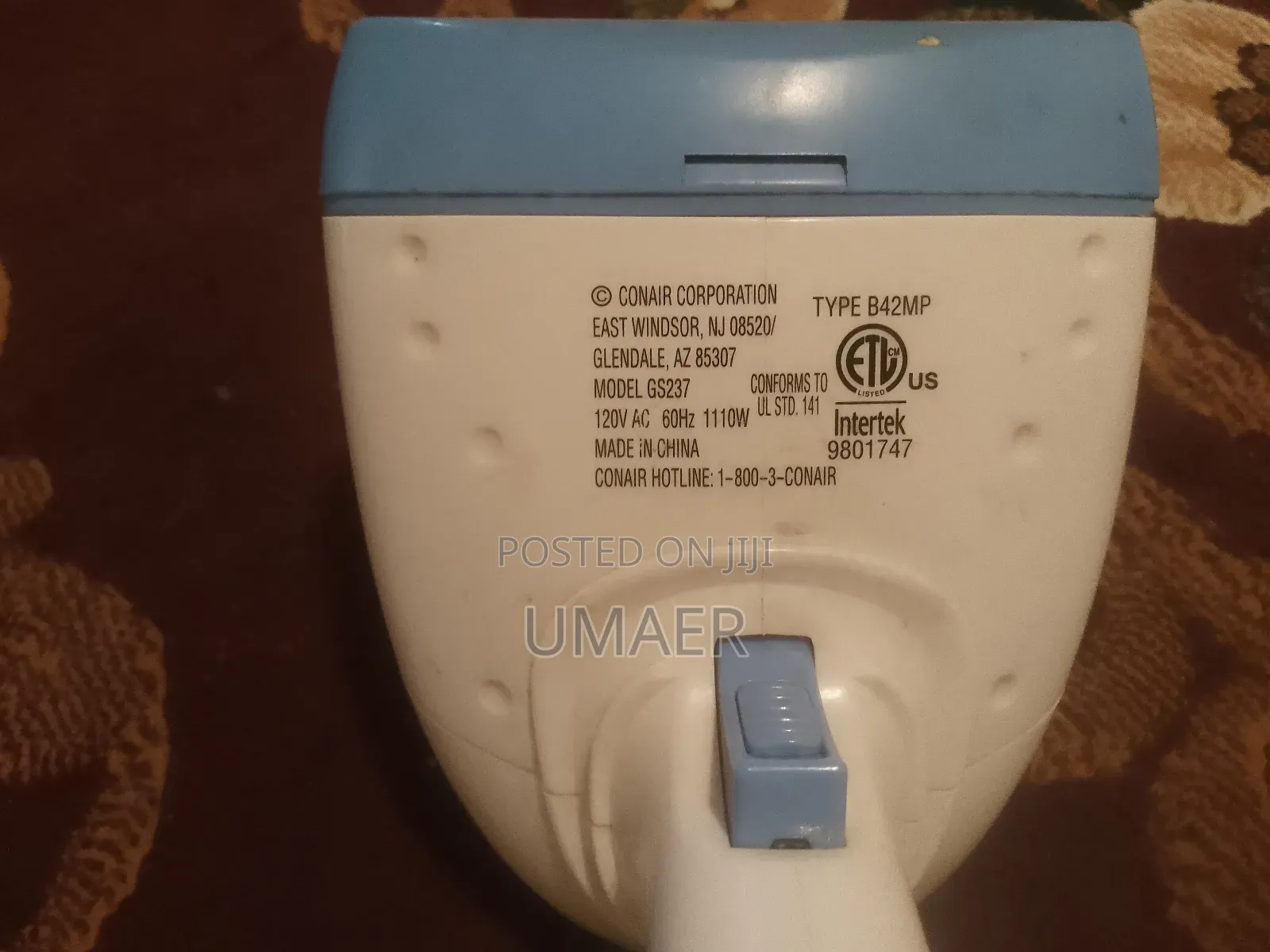 Iron Hand Steamer