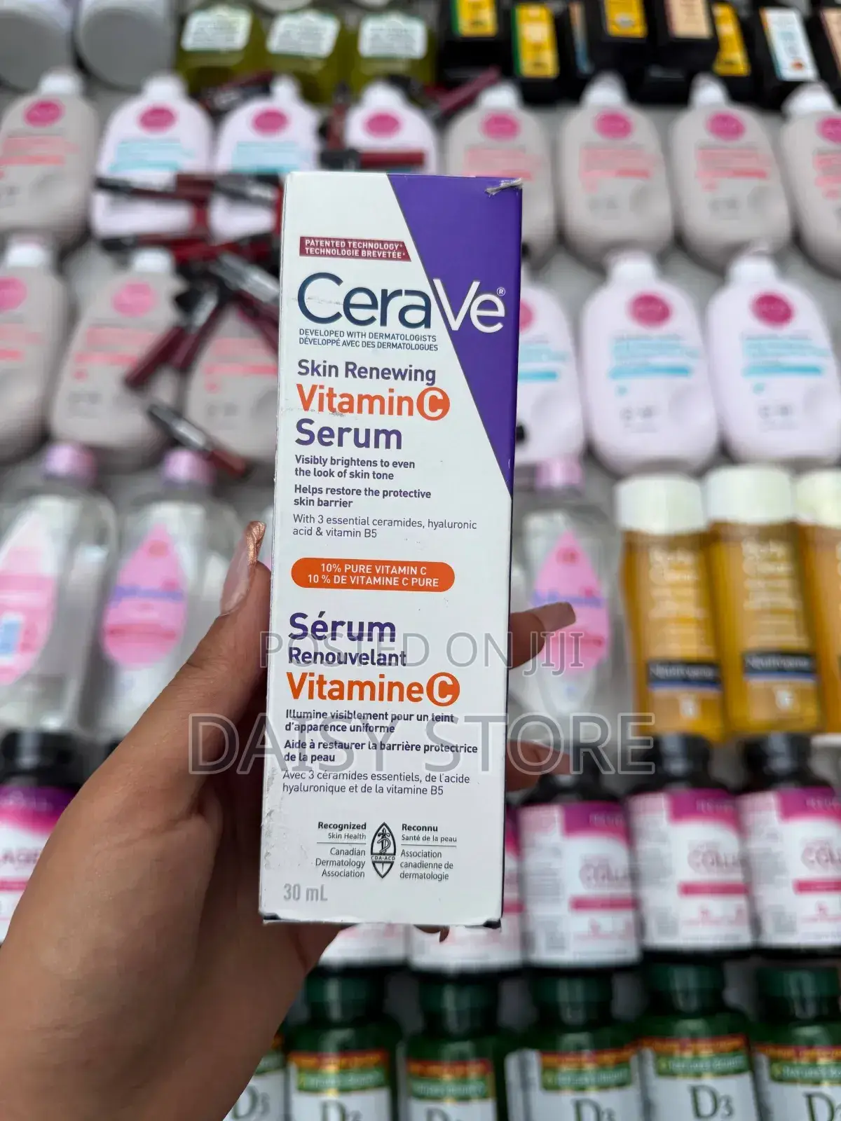 Instant Brightness! Cerave 10% Pure Vitamin C Serum