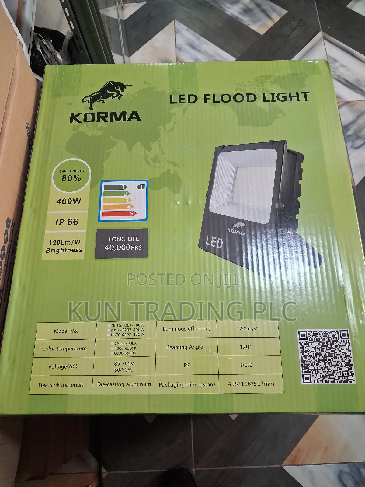 Korma 400watt Flood Light