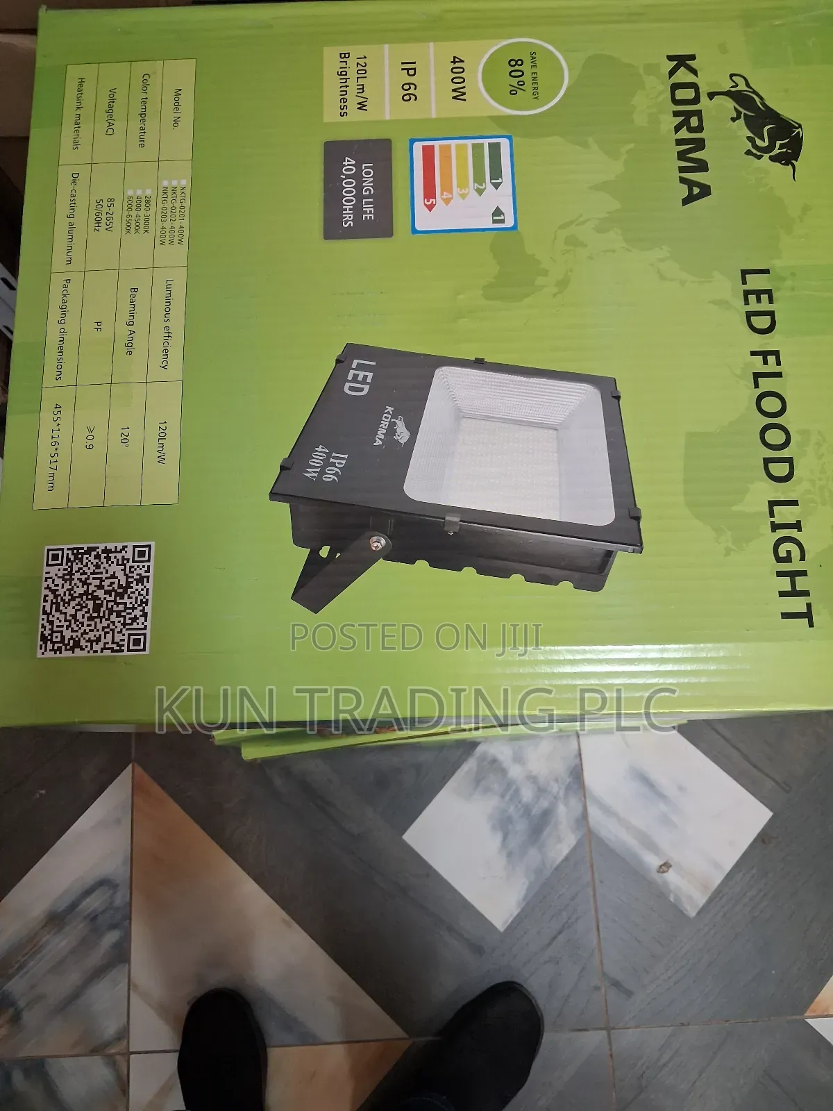 Korma 400watt Flood Light