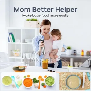 500w የእጅ ማደባለቂያ 5በ1 | Multi-function Hand Blender For Baby Food