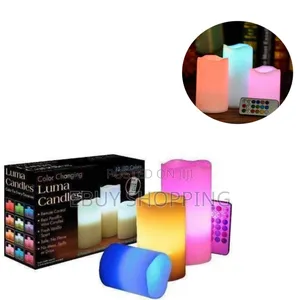 Luma Color Changing Candles – Realistic Flicker, Remote Control,