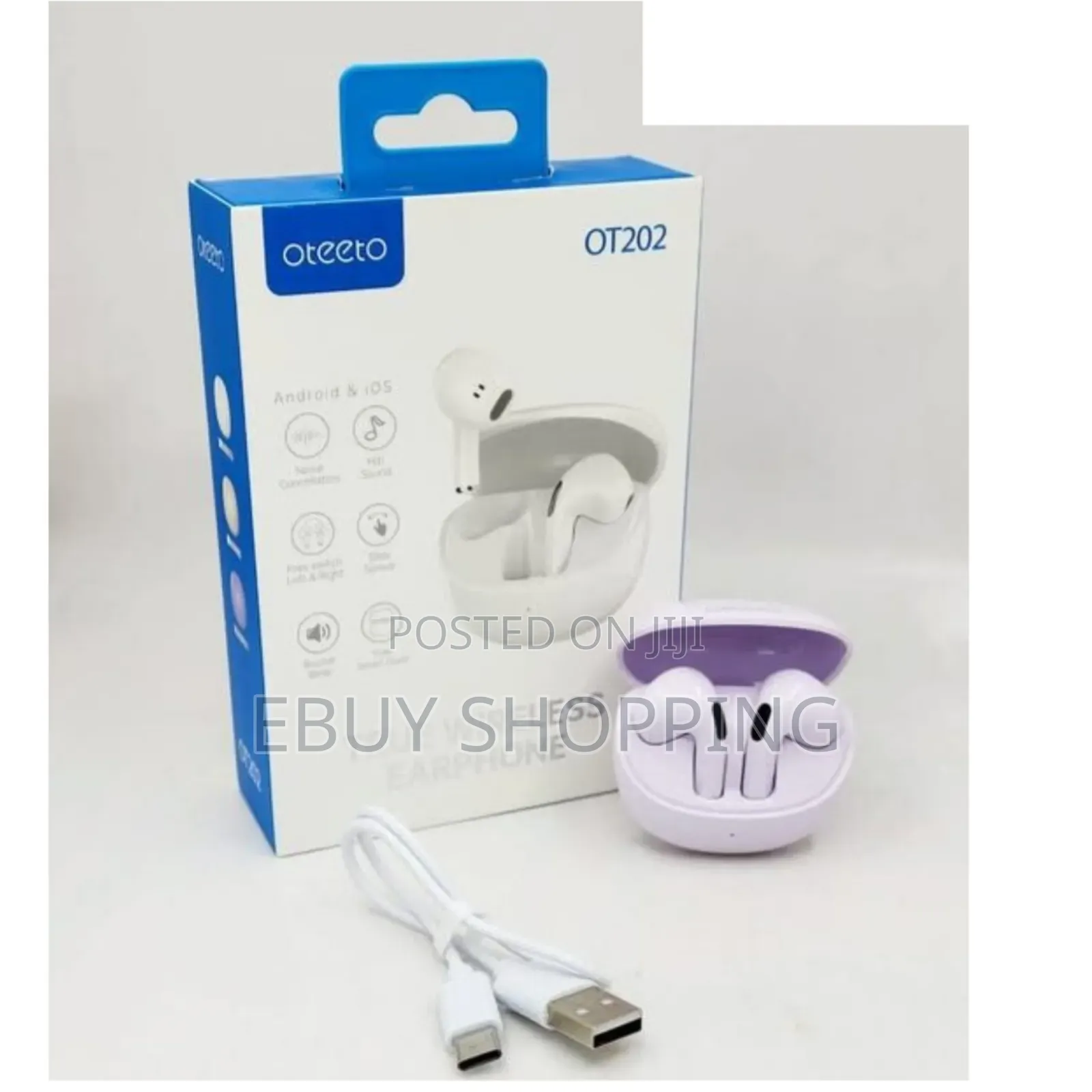 Experience Seamless Audio With Oteeto Bluetooth 5.3 Earphones