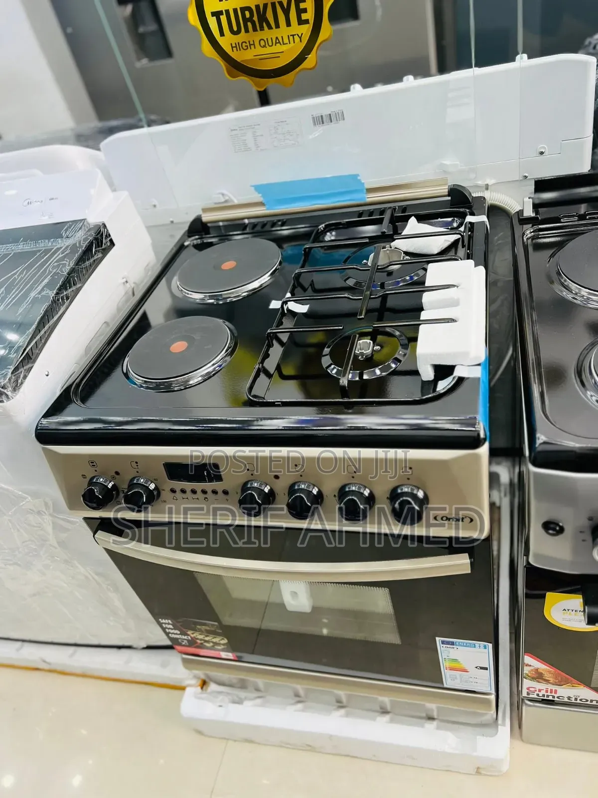 Luxeoven 60x60 4elctric2gasi 2elctric