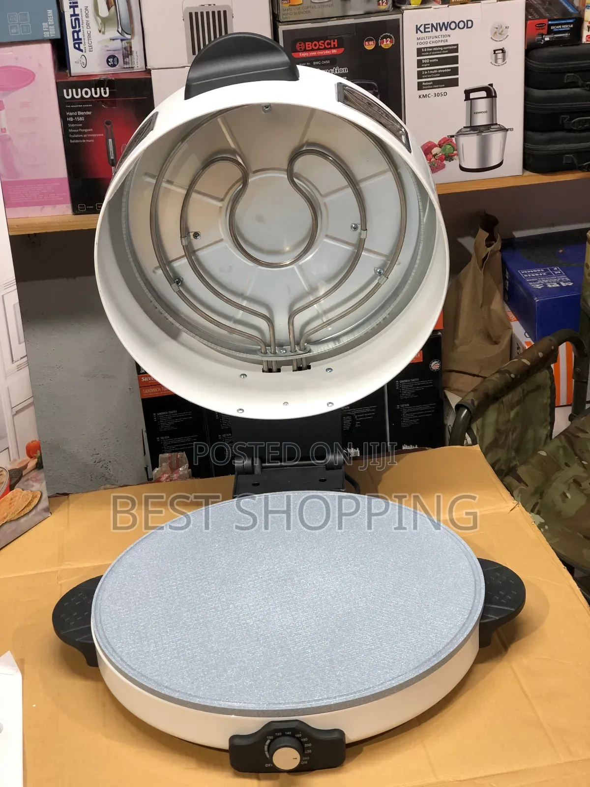 Badelech Pizza Maker ,Arabic Bread Maker , Injera ከላይ ከስርም ለየብቻ የሚችሉት