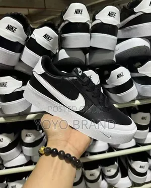 New Arrival Nike Court Shot Black/White Master Quality Shoes