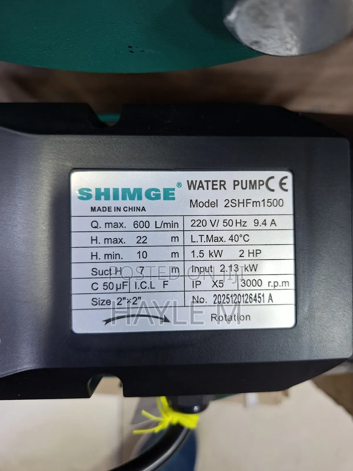 Shimge Surface Water Pump