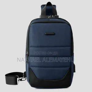 Quality Chest Cross Bag With USB Port