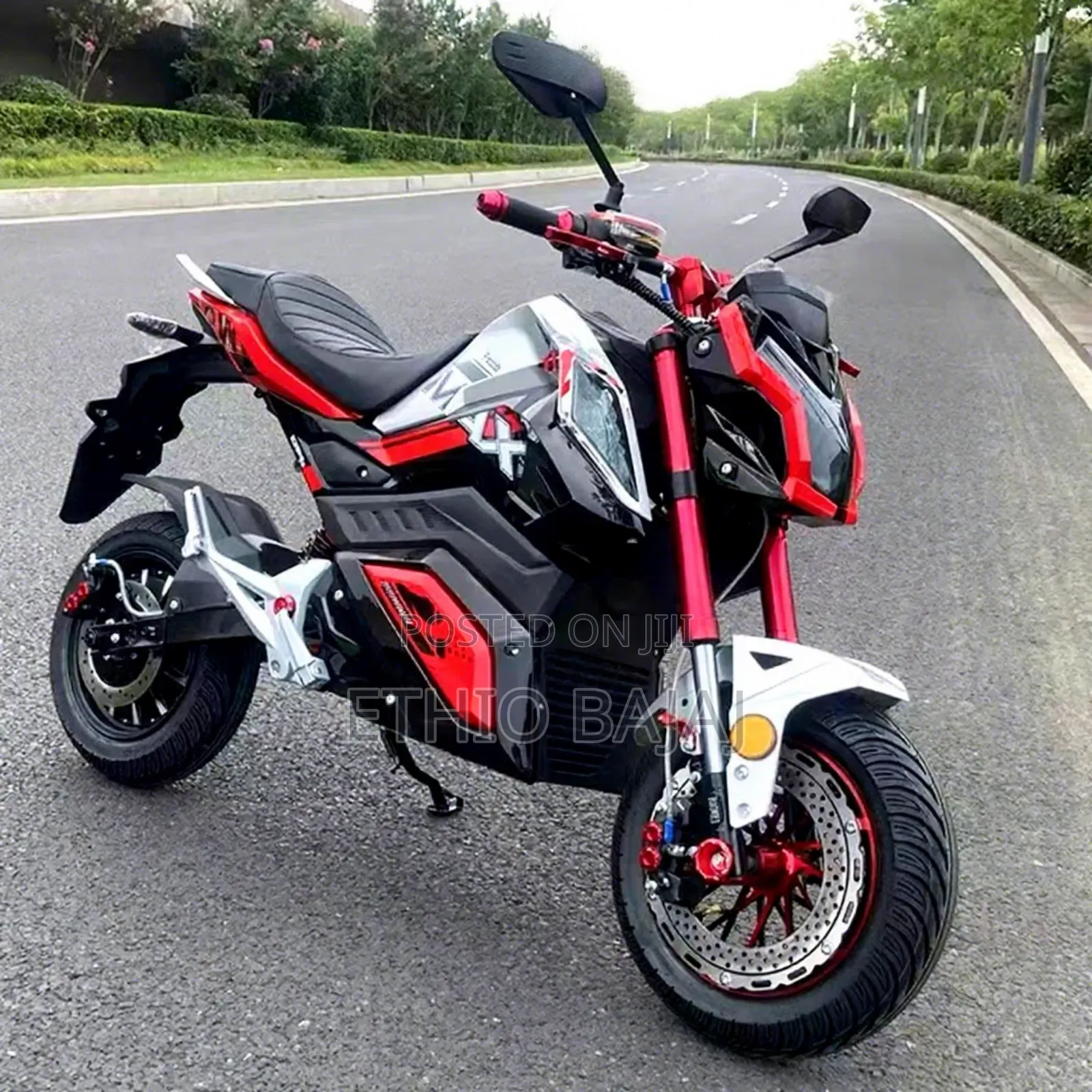 New Motorcycle 2024 Black