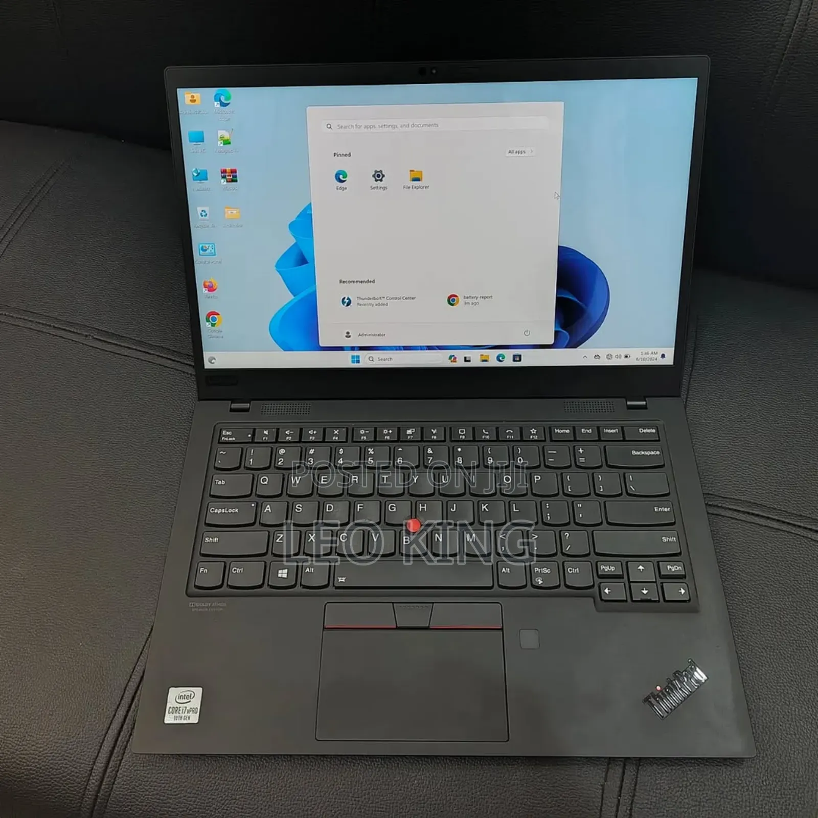 Laptop Lenovo ThinkPad X1 Carbon Gen11 16GB Intel Core I7 SSD 16 GB