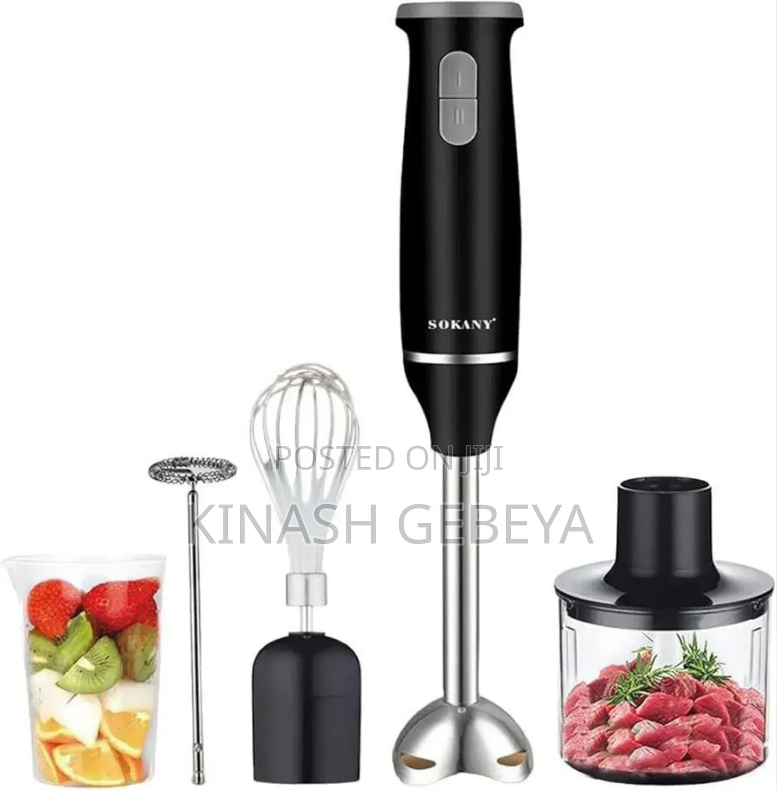 High Quality Sokany 5in1 Hand Blender