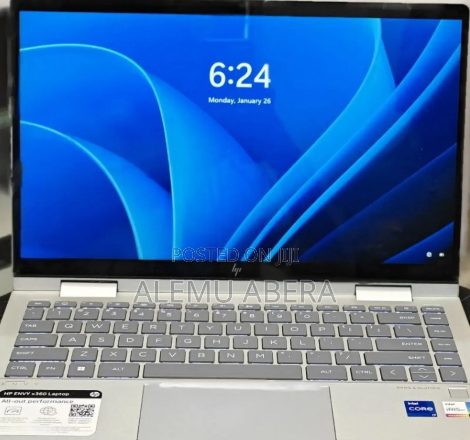 New Laptop HP Envy X360 16GB Intel Core I7 SSD 512GB