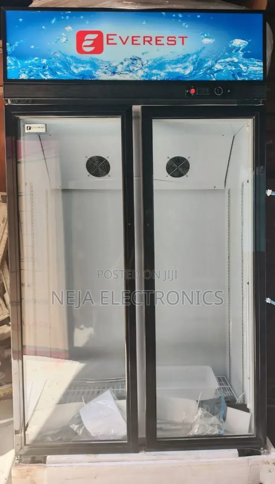 Display Showcases 750litters 2-Door Delivery