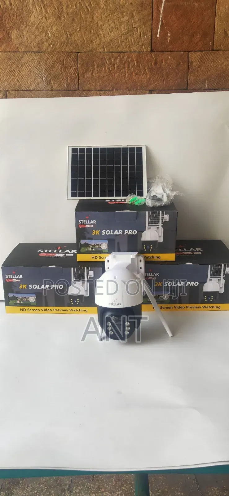 Outdoor Solar 360 Degree CCTV Camera 5mp Ultra Hd Resolution