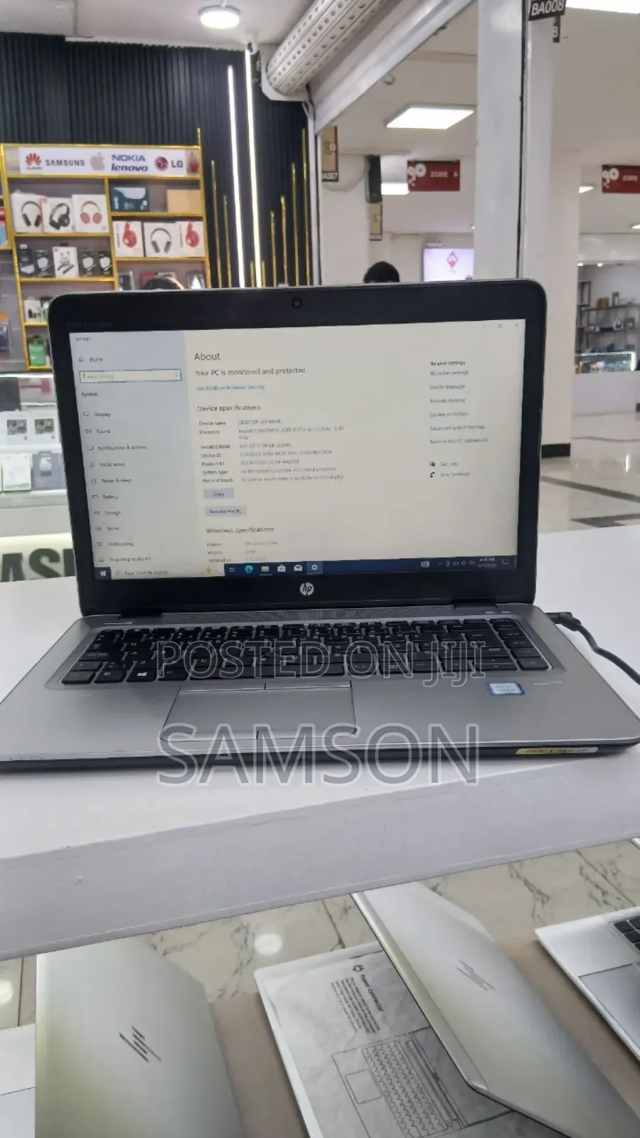 New Laptop HP EliteBook 840 8GB Intel Core i5 SSD 512GB