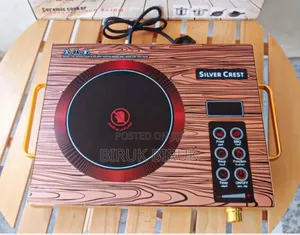 Silver Crust Digital Touch Stove