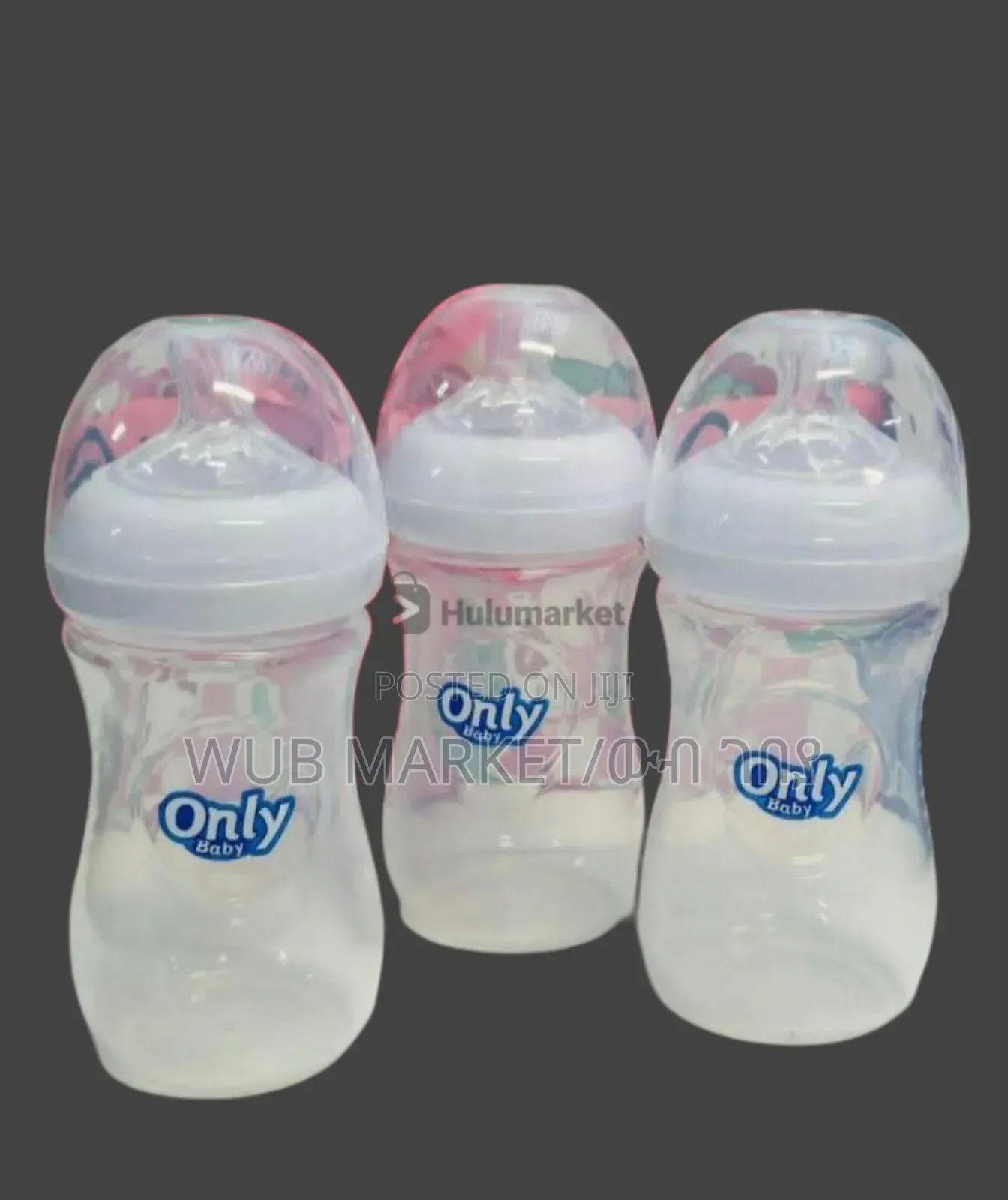 Only Baby Bottles-3 ፍሬ የልጆች ጡጦ