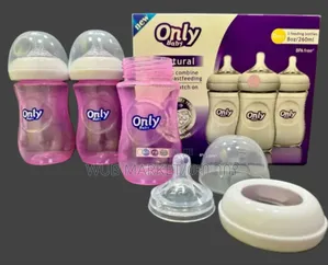 Only Baby Bottles-3 ፍሬ የልጆች ጡጦ