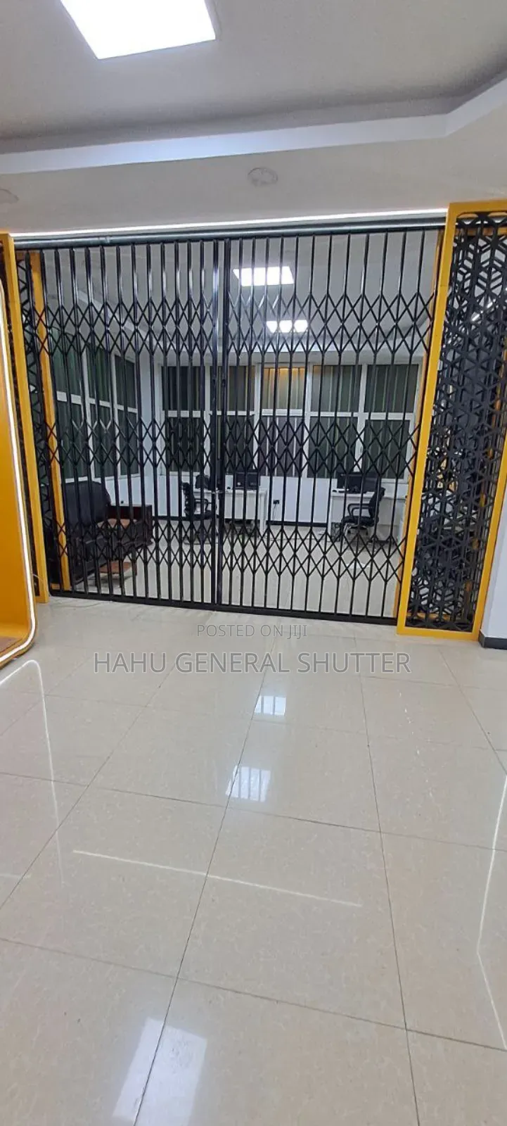 Collapsible Doors ተሰብሳቢ እና ተዘርጊ የሻተር ስራ