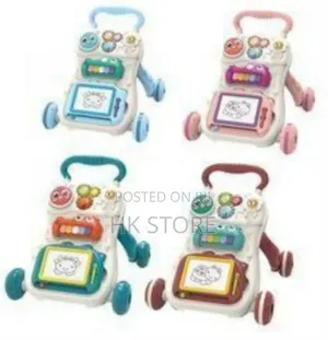 Baby Push Walker – Fun Panel + Walking Support
