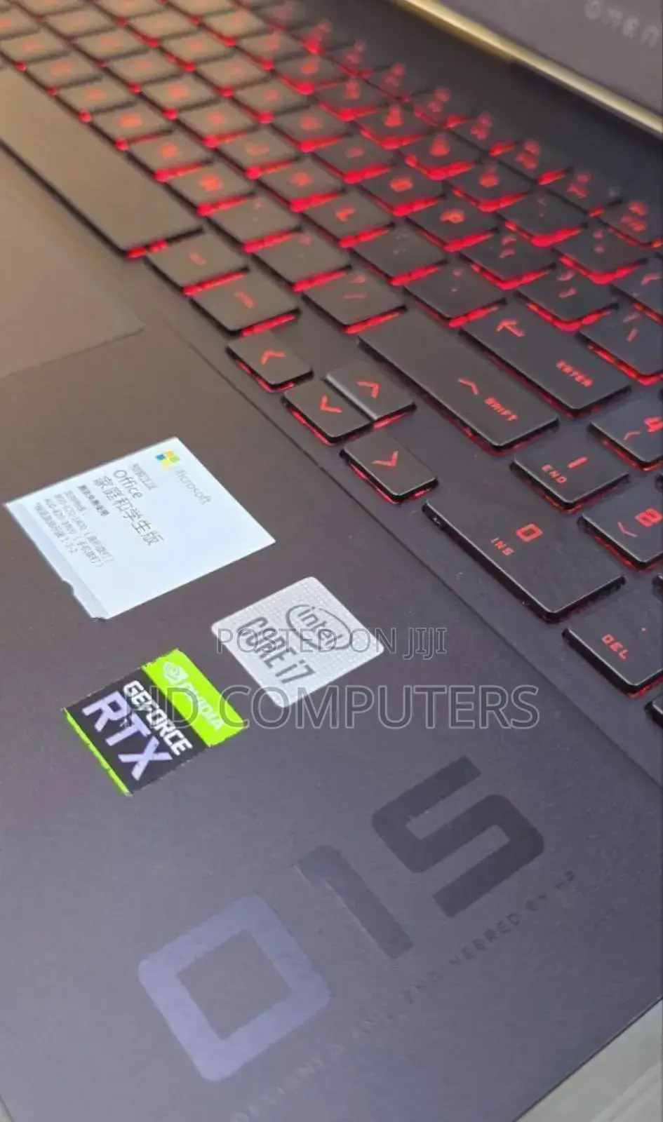 New Laptop HP Omen 15 16GB Intel Core i7 SSD 512GB