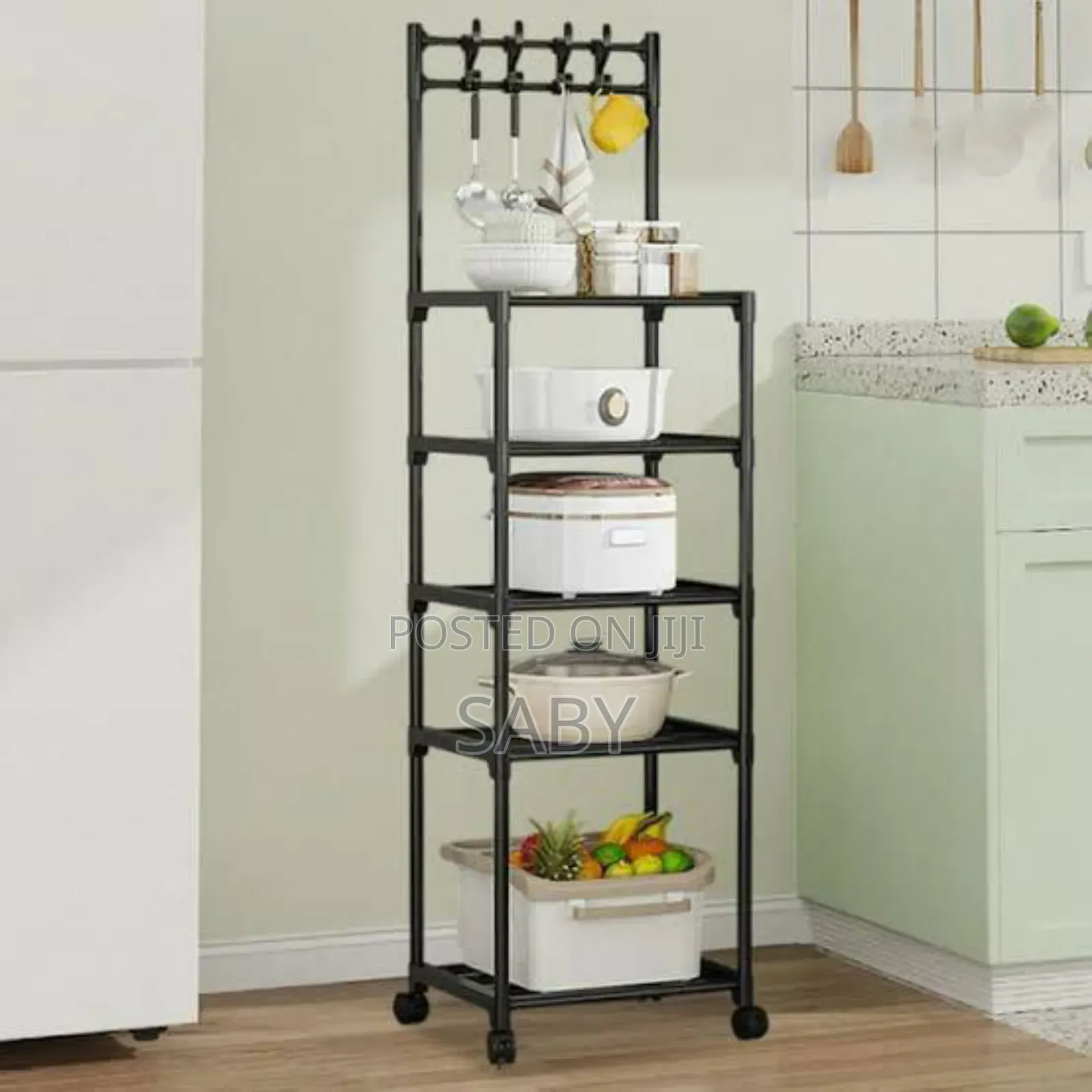 5-layer Hook Storage Rack