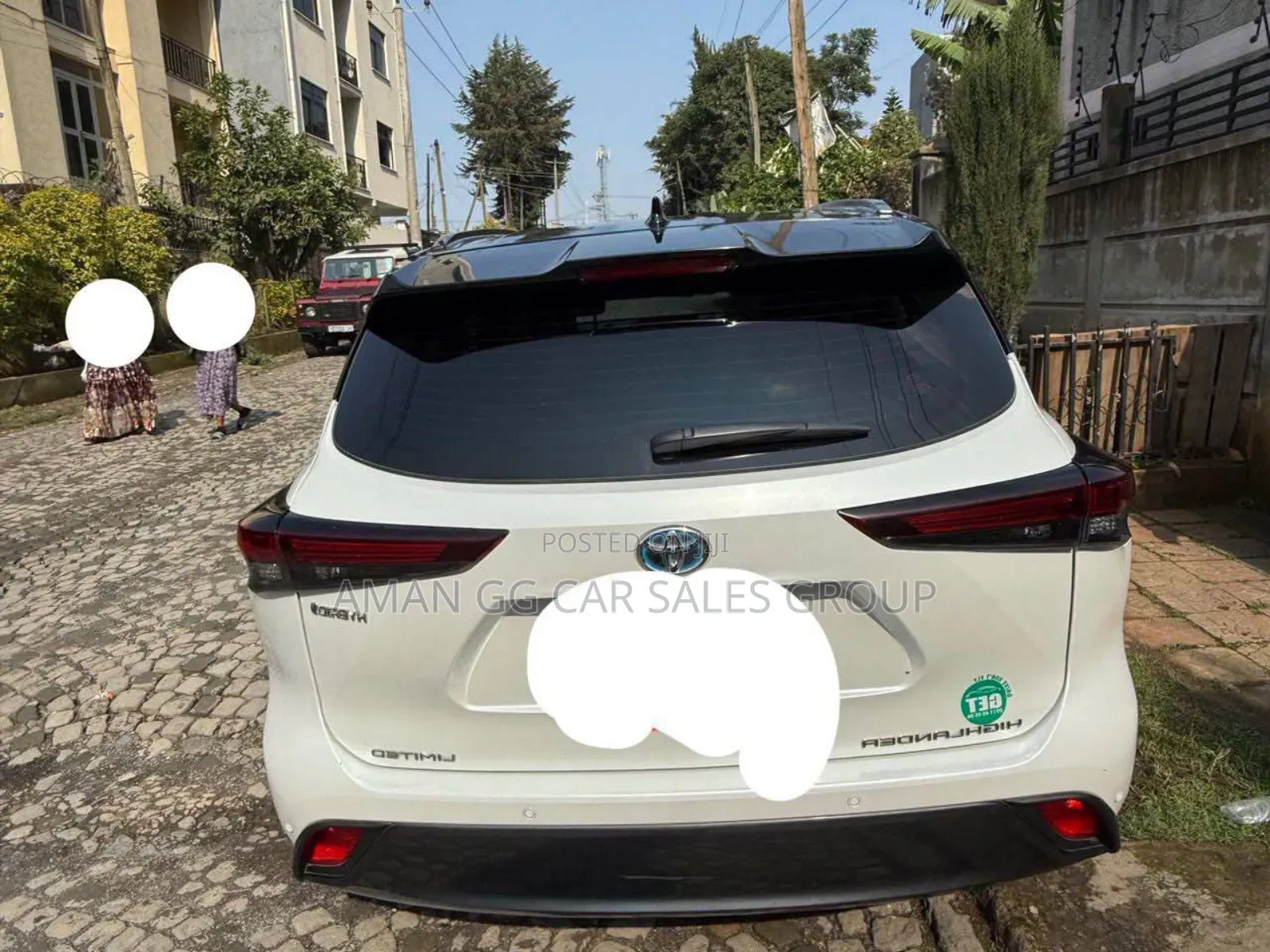 Toyota Highlander Hybrid 2024 White