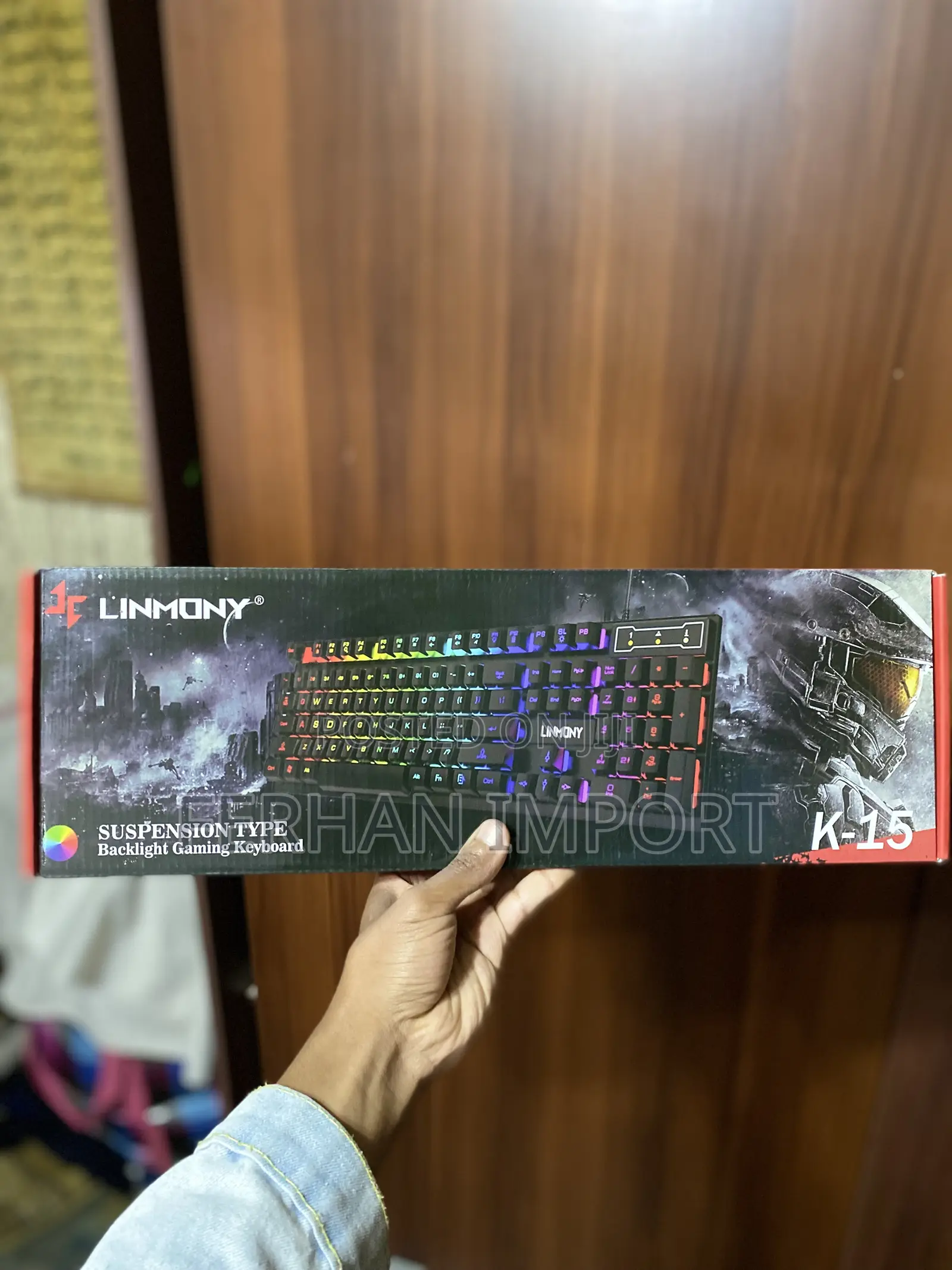 Linmony K-15 Suspension-Type RGB Gaming Keyboard