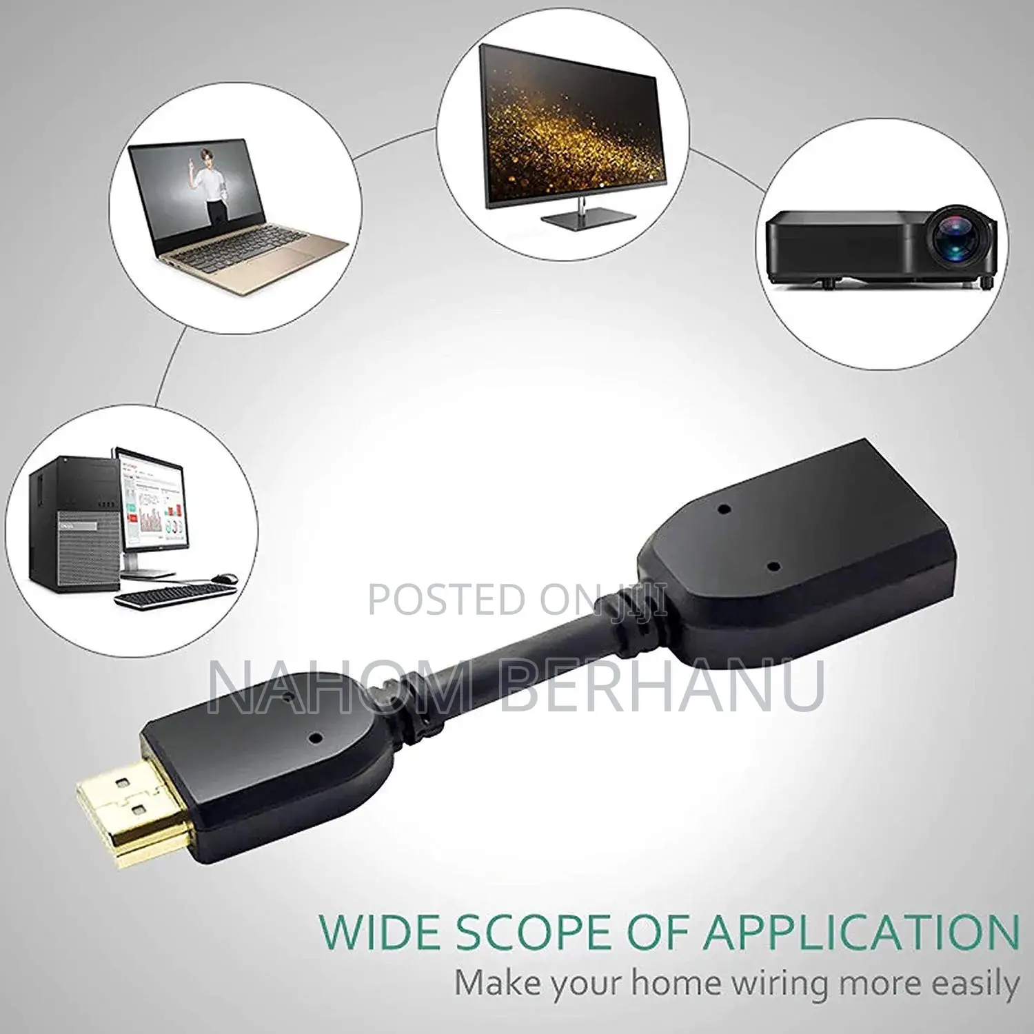 Hdmi Male to Female Extender