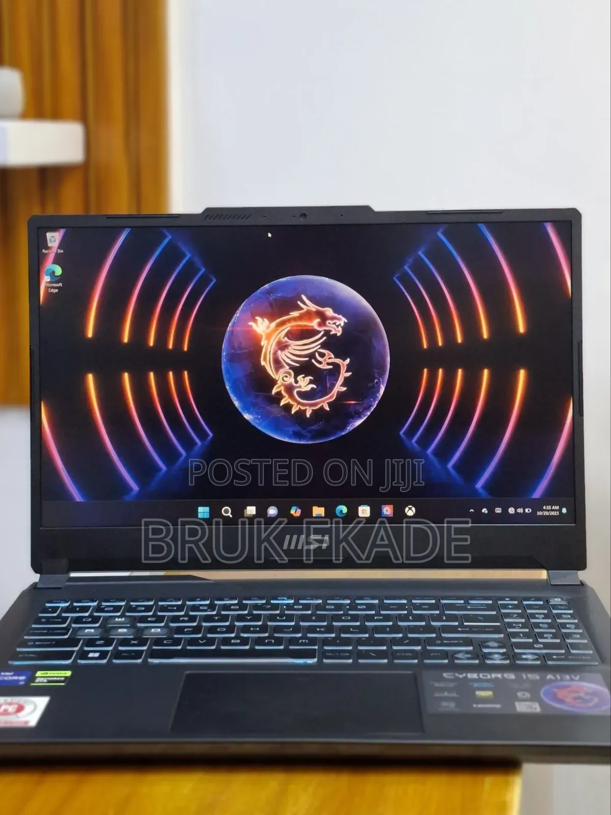 New Laptop MSI CR400 16GB Intel Core I7 SSD 512GB