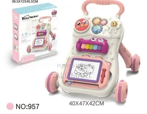 Baby Push Walker - Fun Panel + Walking Support