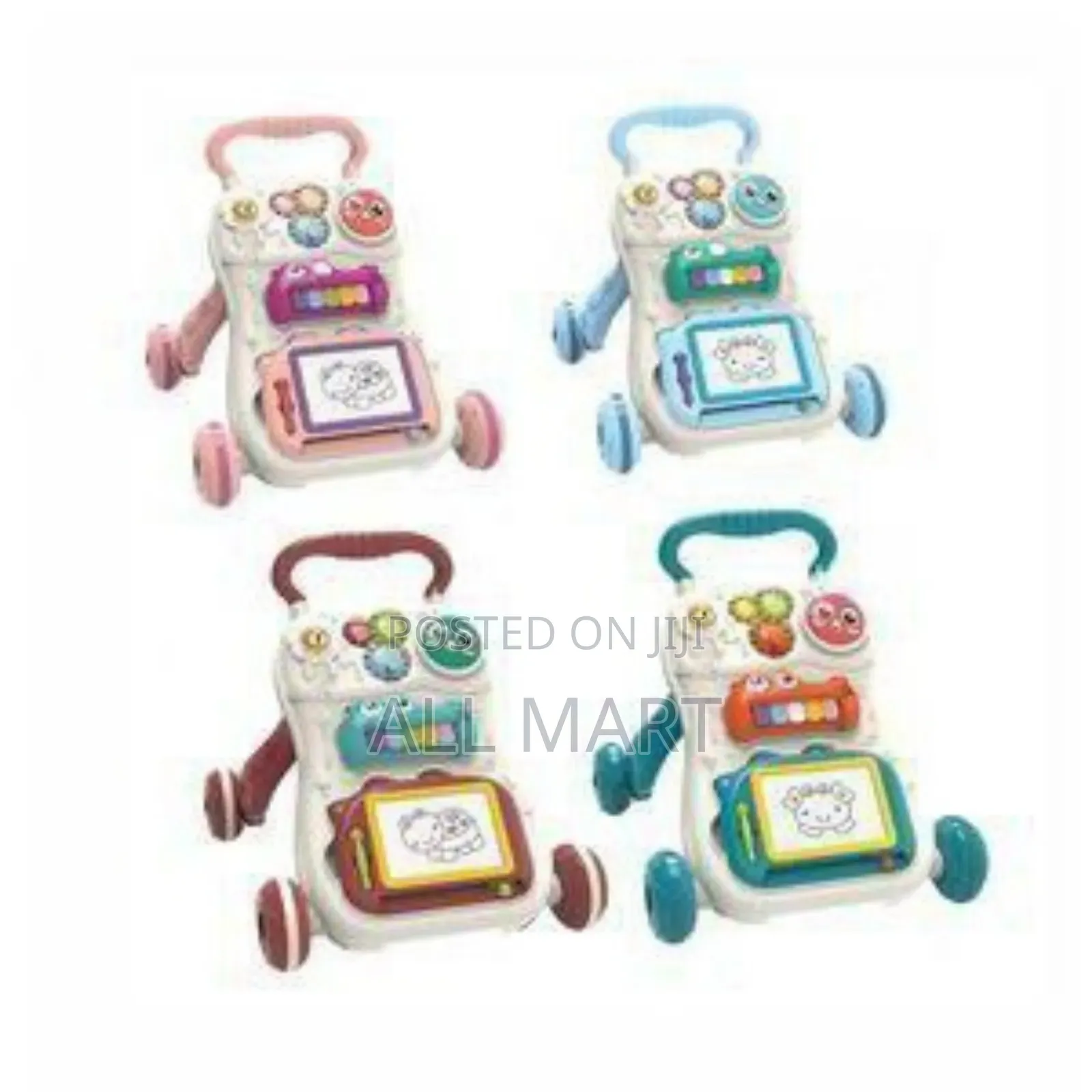 Baby Push Walker - Fun Panel + Walking Support