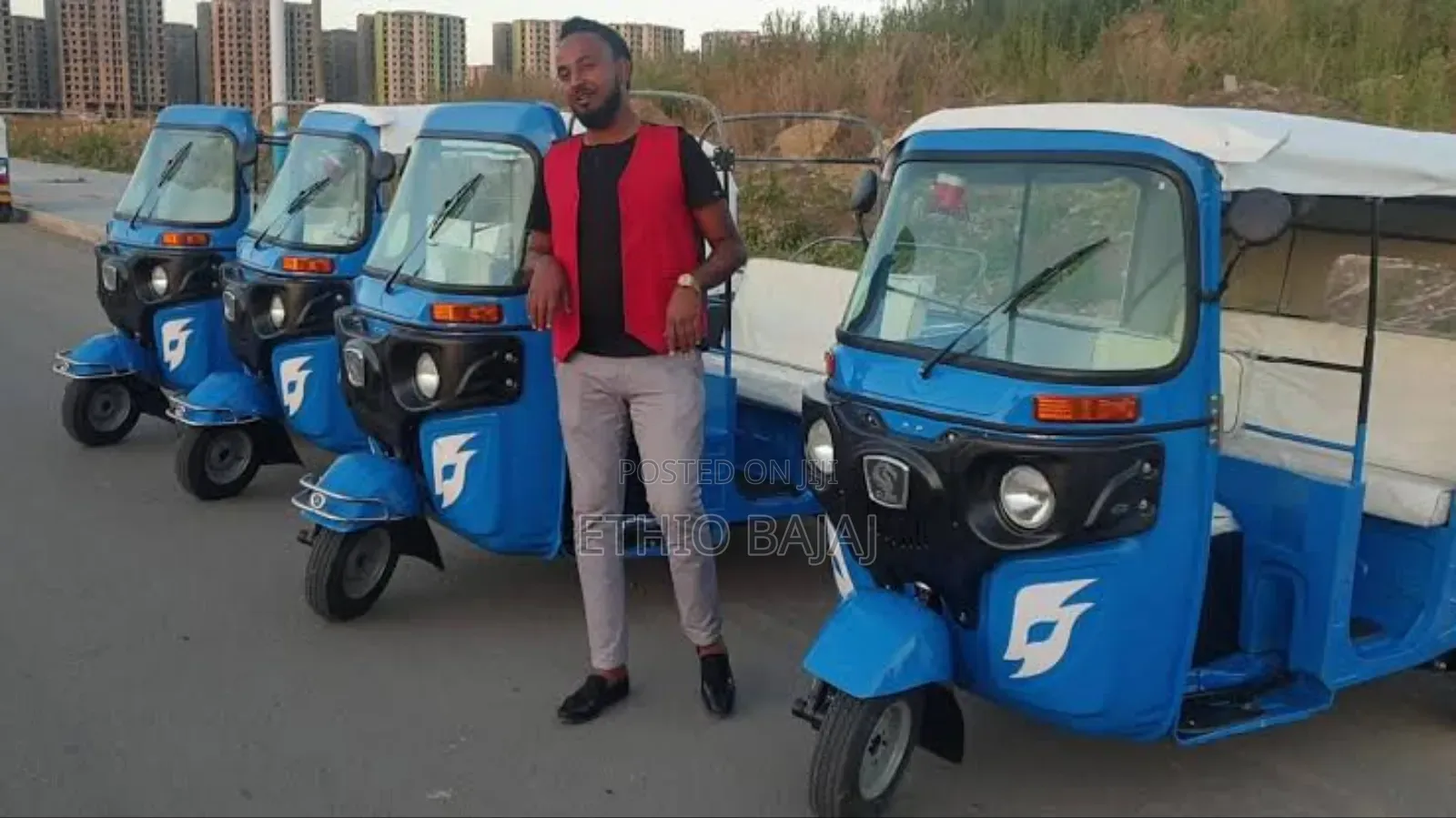 New Bajaj 2023 White