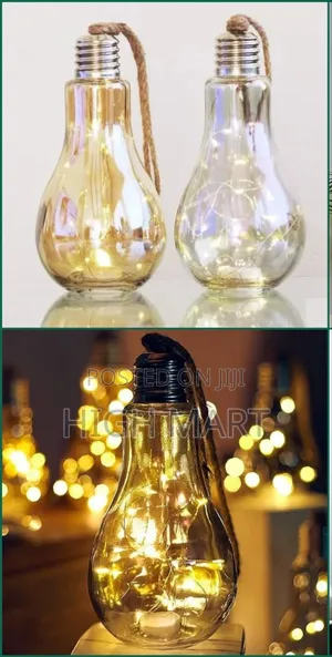Hanging Bulb With Fairy Light