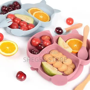 Orginal 7in1 Silicon Baby Feeding Set